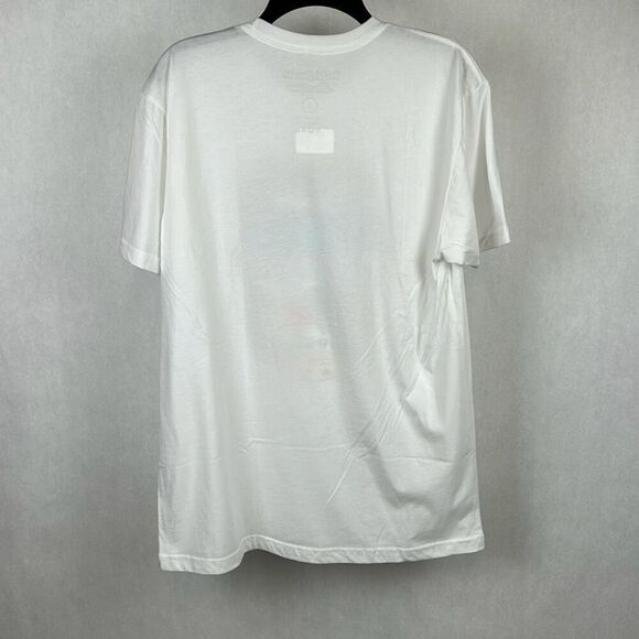 NEW Wild Junkie Colorful Buffalo Tshirt Sz Large Short Sleeve White Western Sout - Picture 3 of 6